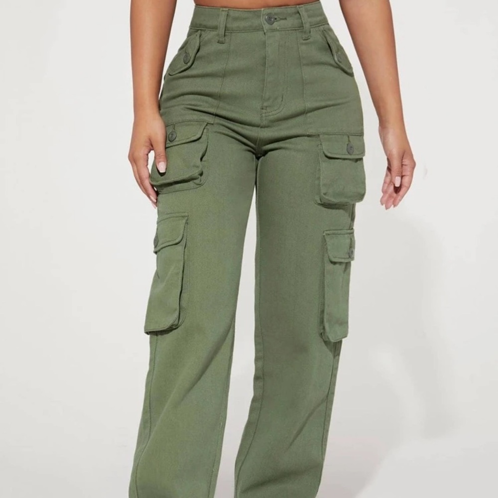 Green Cargo Pants